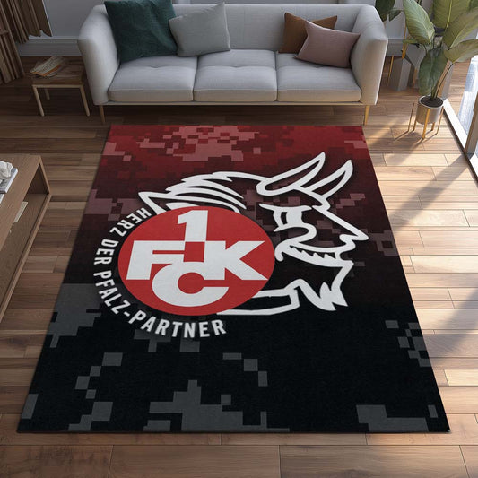 1. FC Kaiserslautern - FCK Teppich - Design 16 - Teppich für Fans