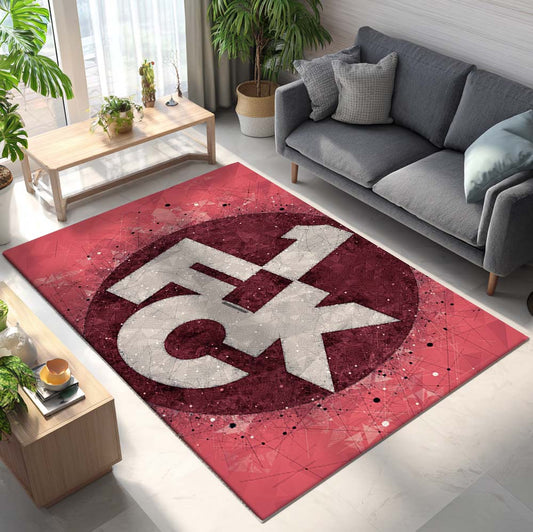 1. FC Kaiserslautern - FCK Teppich - Design 10 - Teppich für Fans