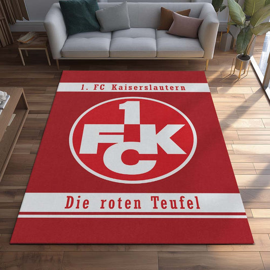 1. FC Kaiserslautern - FCK Teppich - Design 13 - Teppich für Fans