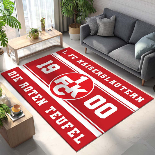 1. FC Kaiserslautern - FCK Teppich - Design 05 - Teppich für Fans