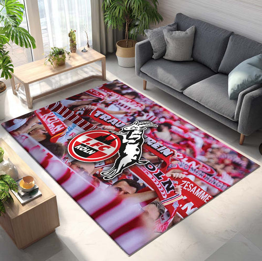 1. FC Köln - Effzeh Teppich - Design 01 - Teppich für Fans