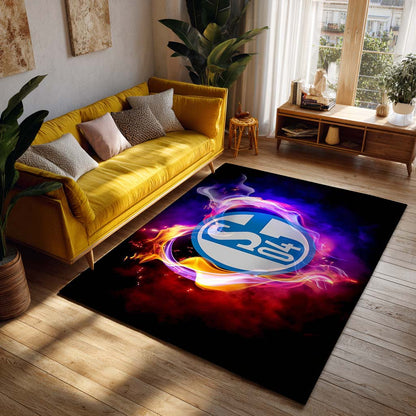 FC Schalke 04 - S04 Teppich 10 - Teppich für Fans