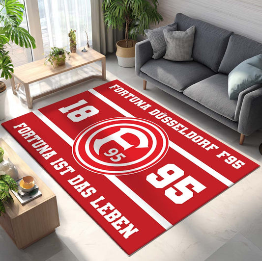 Fortuna Düsseldorf - F95 Teppich 04 - Teppich für Fans