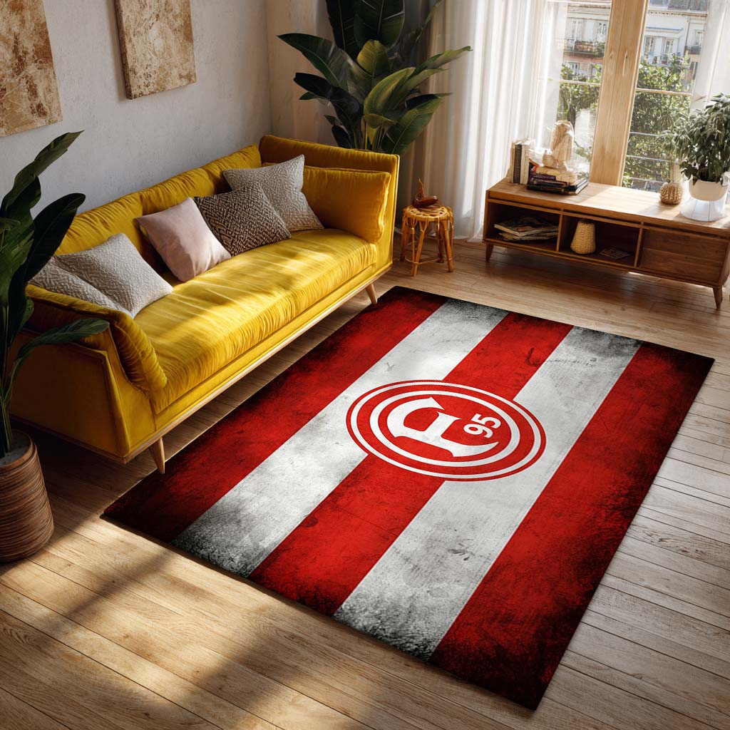 Fortuna Düsseldorf - F95 Teppich 01 - Teppich für Fans