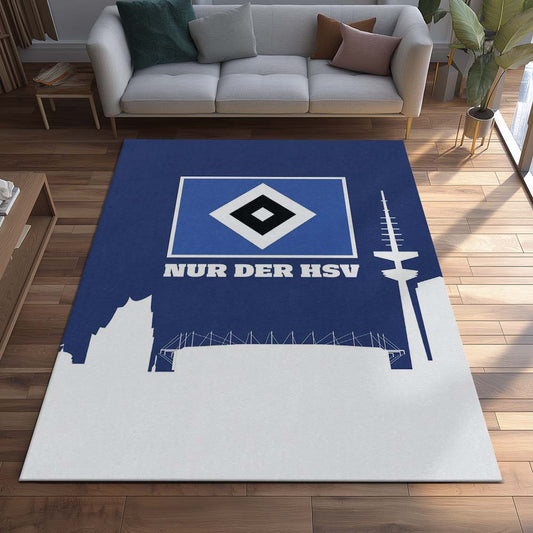 Hamburger SV - HSV Teppich 21 - Teppich für Fans
