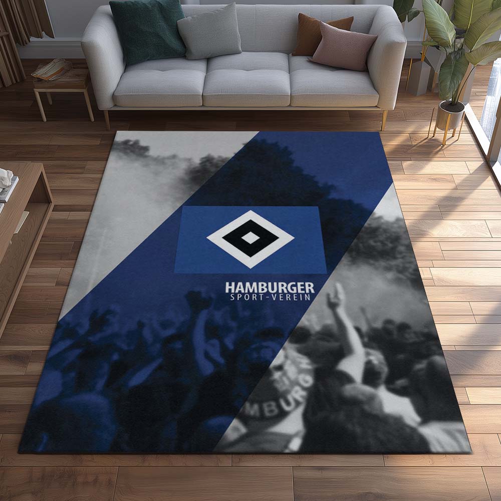 Hamburger SV - HSV Teppich 18 - Teppich für Fans