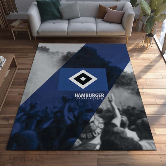 Hamburger SV - HSV Teppich 18 - Teppich für Fans