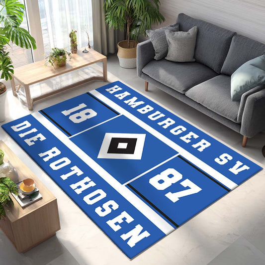 Hamburger SV - HSV Teppich 02 - Teppich für Fans