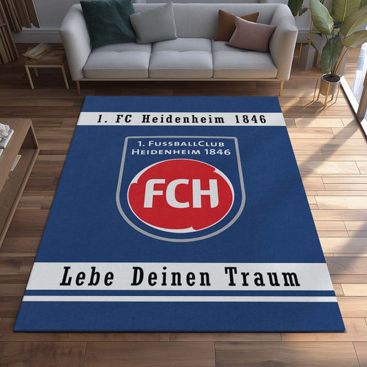 1. FC Heidenheim - FCH Teppich 13 - Teppich für Fans