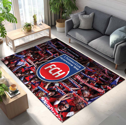 1. FC Heidenheim - FCH Teppich 12 - Teppich für Fans