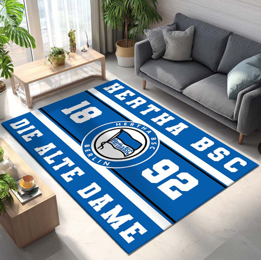 Hertha BSC - Hertha Berlin Teppich 18 - Teppich für Fans