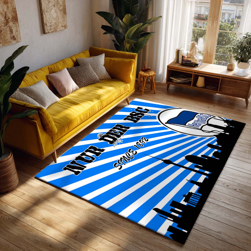 Hertha BSC - Hertha Berlin Teppich 37 - Teppich für Fans 2