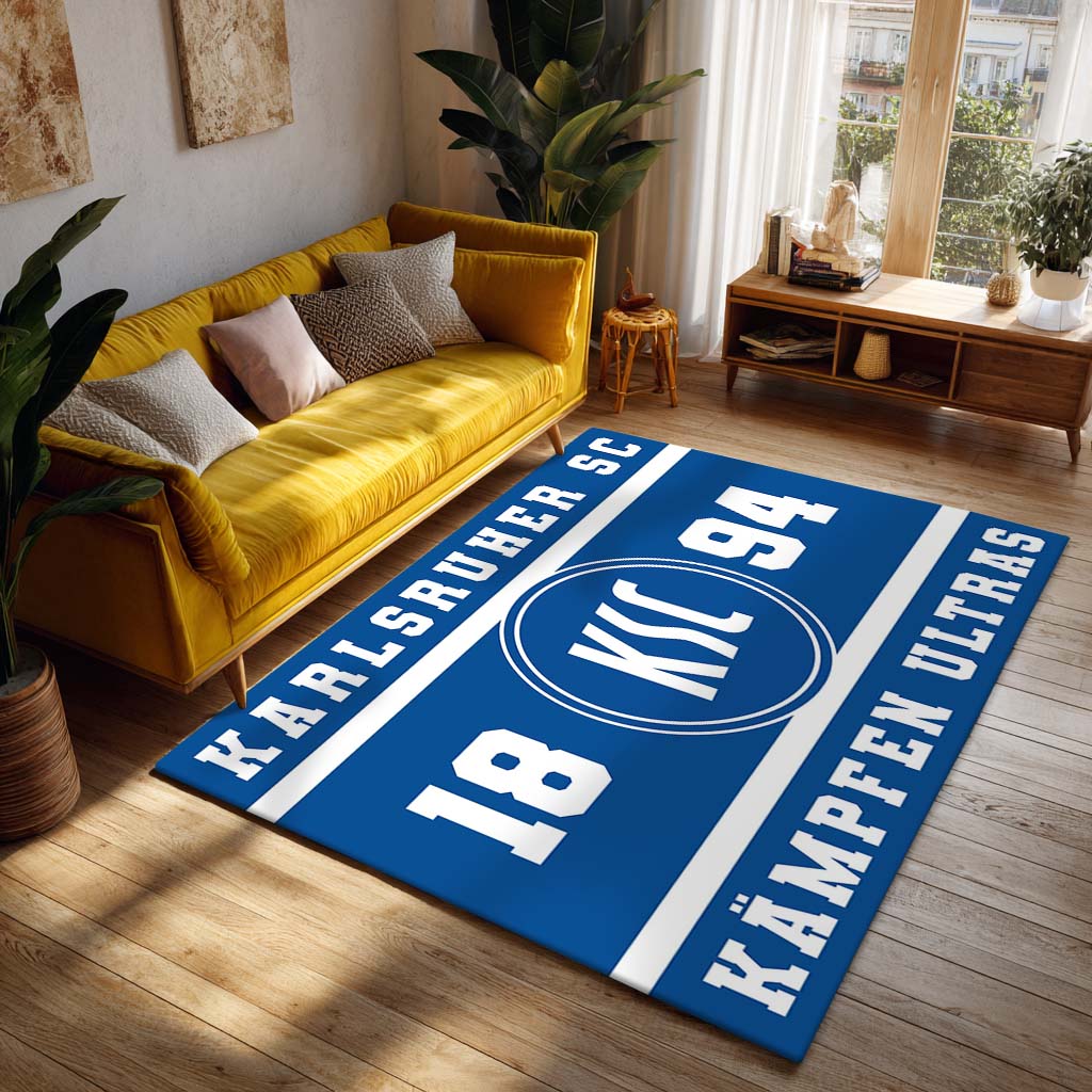 Karlsruher SC - KSC Teppich 02 - Teppich für Fans 2