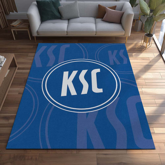 Karlsruher SC - KSC Teppich 12 - Teppich für Fans