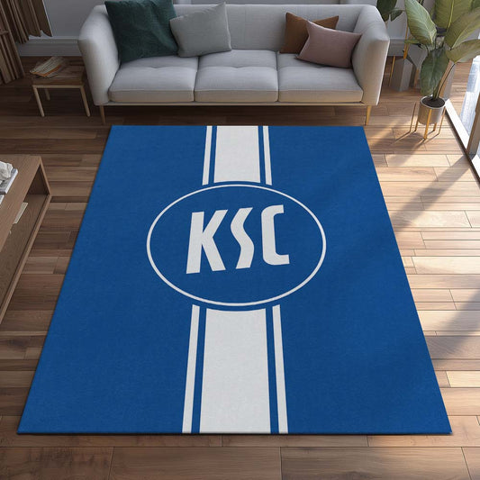 Karlsruher SC - KSC Teppich 10 - Teppich für Fans