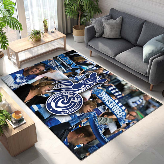 MSV Duisburg - MSV Teppich 10 - Teppich für Fans