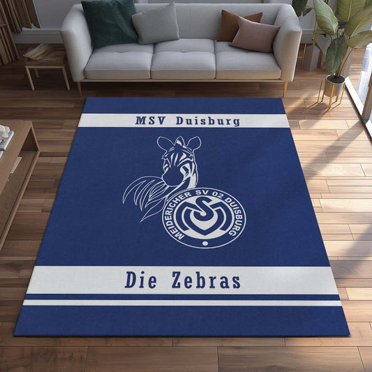 MSV Duisburg - MSV Teppich 18 - Teppich für Fans