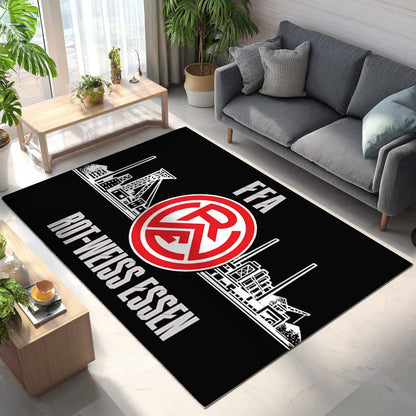 Rot-Weiss Essen - RWE Teppich 04 - Teppich für Fans