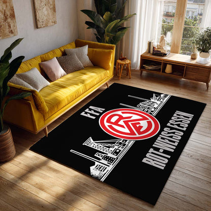 Rot-Weiss Essen - RWE Teppich 04 - Teppich für Fans 2