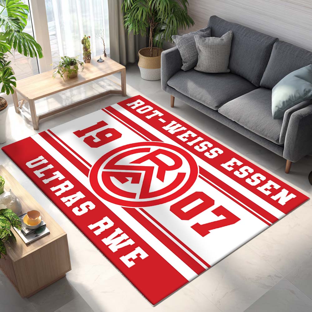 Rot-Weiss Essen - RWE Teppich 02 - Teppich für Fans