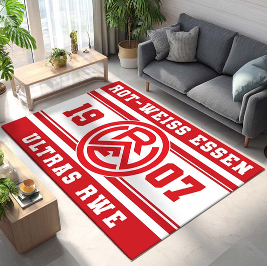 Rot-Weiss Essen - RWE Teppich 02 - Teppich für Fans