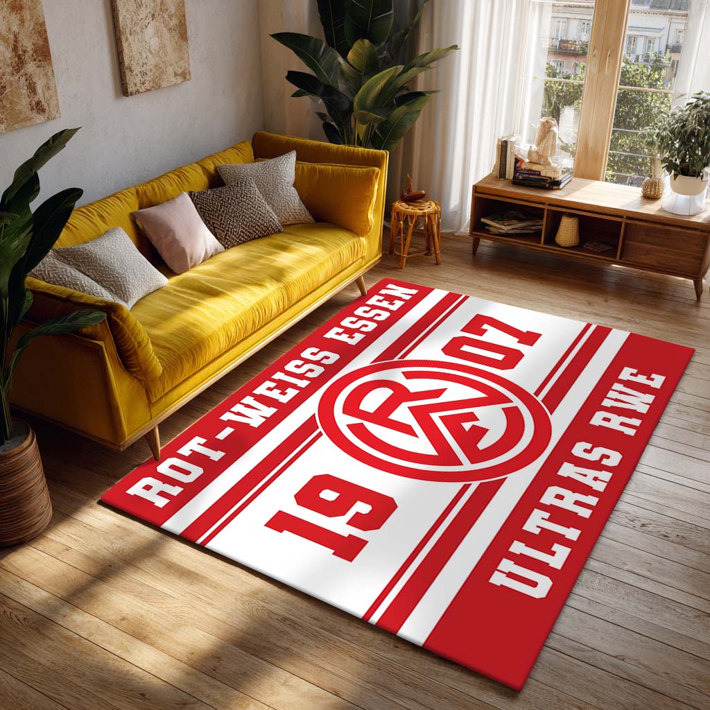 Rot-Weiss Essen - RWE Teppich 02 - Teppich für Fans 2