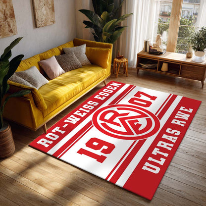 Rot-Weiss Essen - RWE Teppich 02 - Teppich für Fans 2
