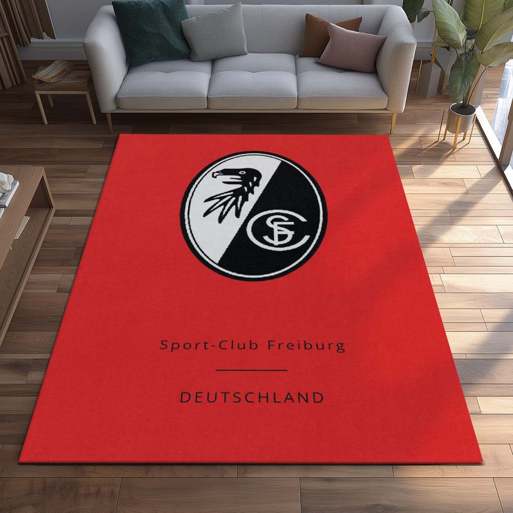 SC Freiburg - SCF Teppich 24 - Teppich für Fans