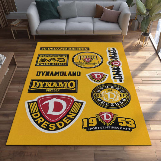 SG Dynamo Dresden - SGD Teppich - Design 17 - Teppich für Fans