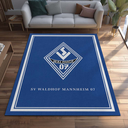 SV Waldhof Mannheim 07 - Waldhof Mannheim Teppich 07 - Teppich für Fans