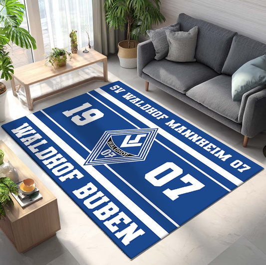 SV Waldhof Mannheim 07 - Waldhof Mannheim Teppich 02 - Teppich für Fans
