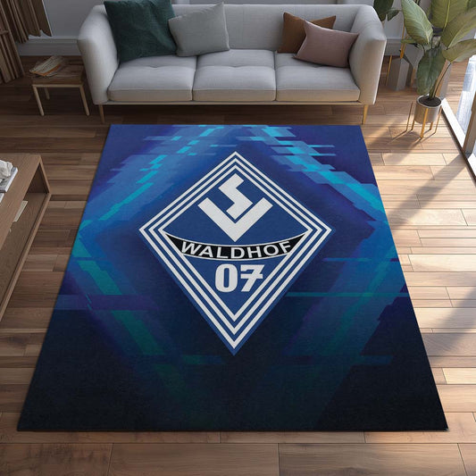 SV Waldhof Mannheim 07 - Waldhof Mannheim Teppich 13 - Teppich für Fans