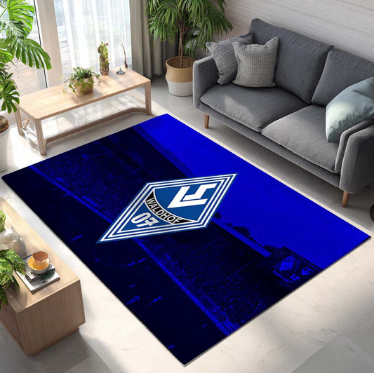 SV Waldhof Mannheim 07 - Waldhof Mannheim Teppich 03 - Teppich für Fans