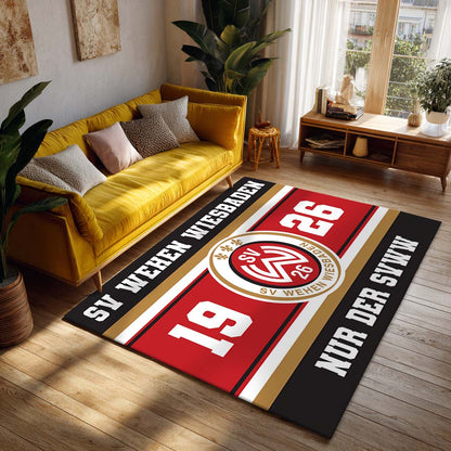 SV Wehen Wiesbaden Teppich 02 - Teppich für Fans 2