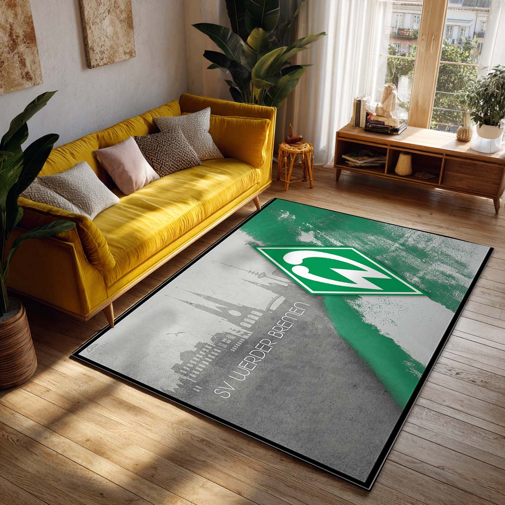 SV Werder Bremen - Werder Bremen Teppich 28 - Teppich für Fans 2