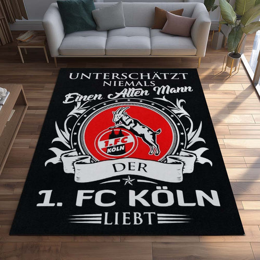 1. FC Köln - Effzeh Teppich - Design 24 - Teppich für Fans